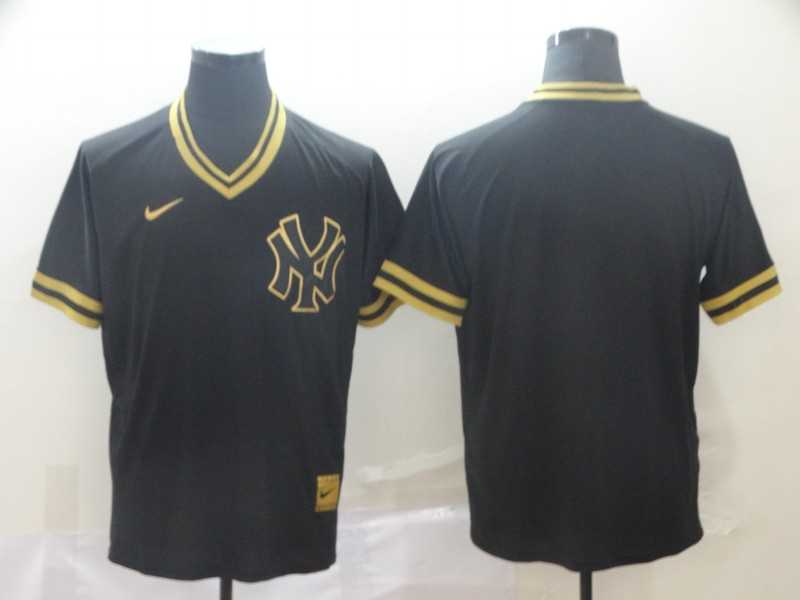 Yankees Blank Black Gold Nike Cooperstown Collection Legend V Neck Jersey (1),We sell and wholesale Yankees Blank Black Gold Nike Cooperstown Collection Legend V Neck Jersey (1) on line form chian!
